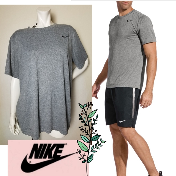 Nike Other - The NIKE Legend 2.0 Tee Dri-FIT Shirt Top Grey XL